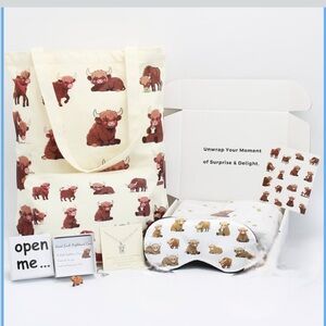 Highland Cow Gift Set